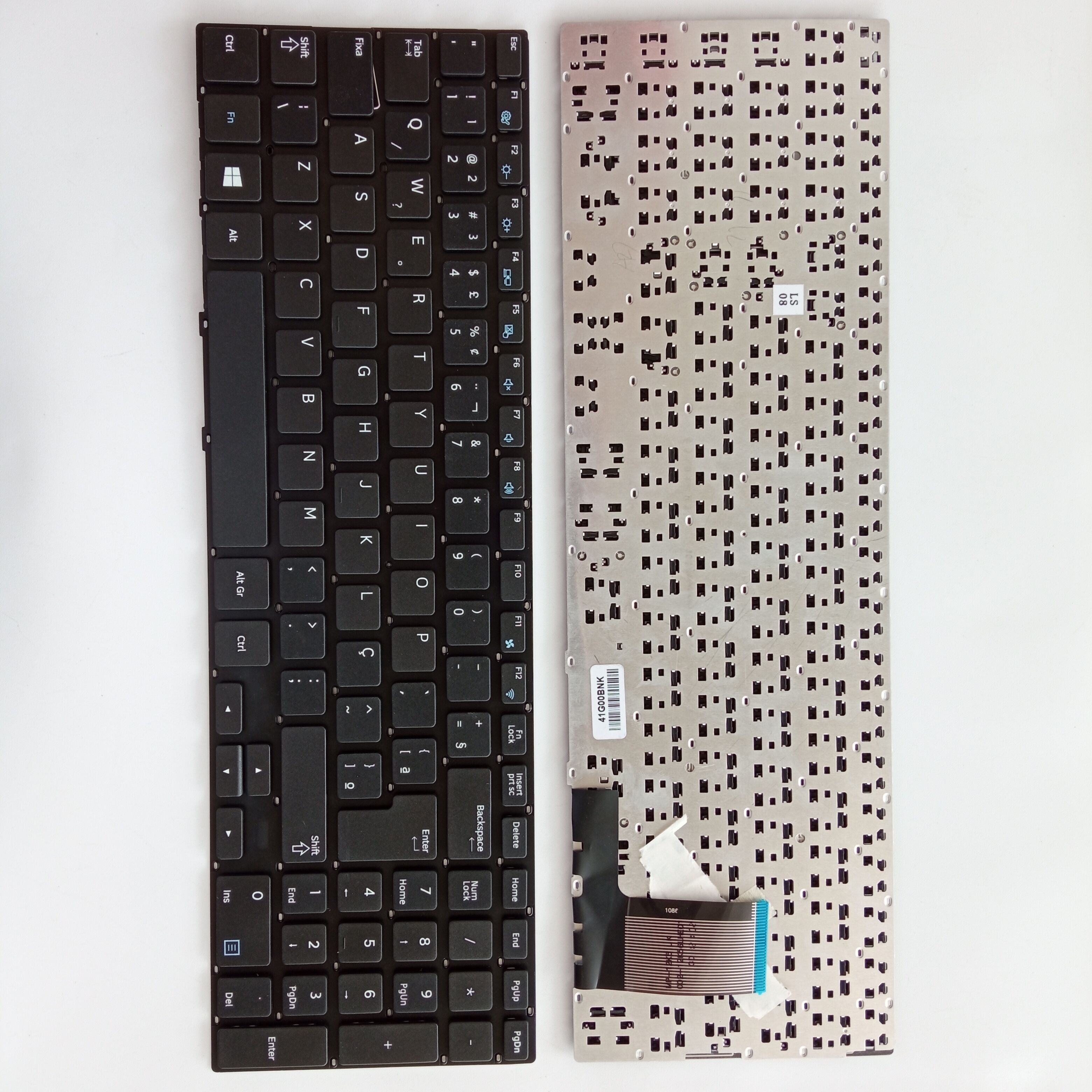Picture of New Replacement Laptop Keyboard For SAMSUNG 370R5E BLACK (OEM) BR Layout